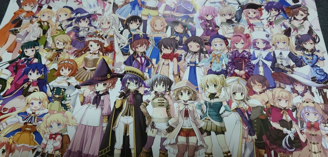 【非売品・激レア】スマホゲーム「きららファンタジア」告知 ポスター まんが