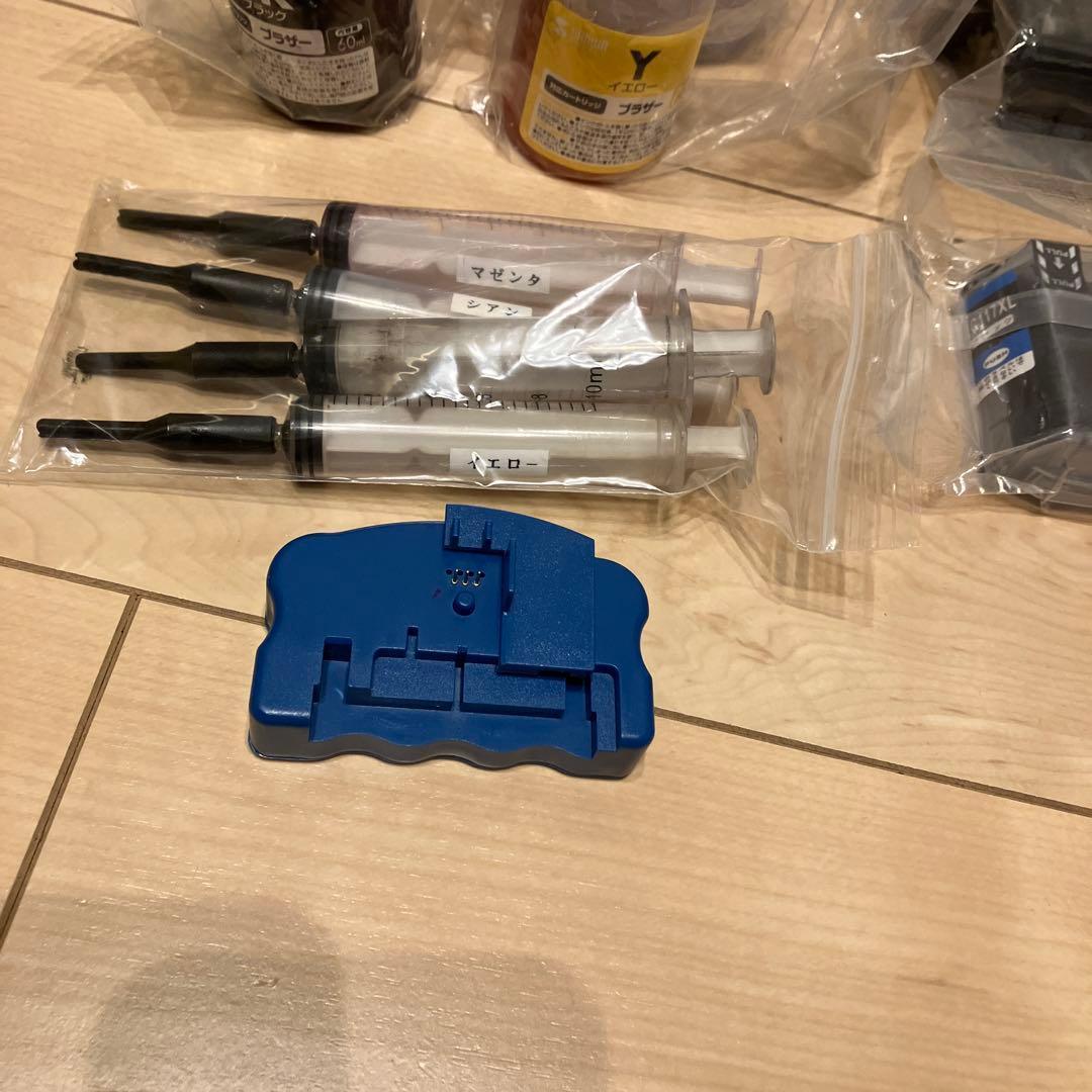 ブラザー　プリンター　詰め替え　インク　LC-115 LC-119 リセッター