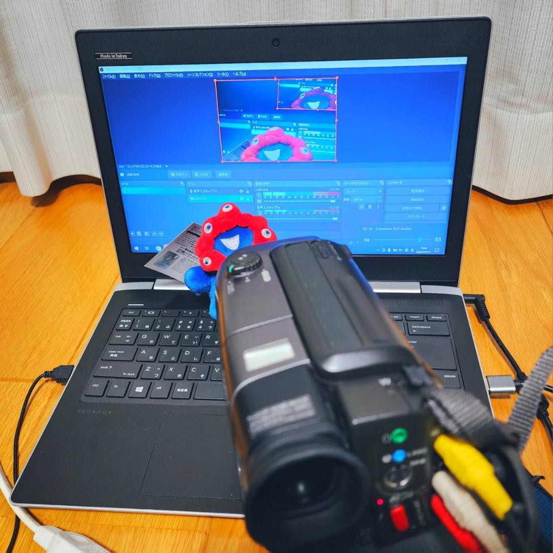 【動作確認済】SONY 高画質 Hi8 ビデオカメラ CCD-TR11 説明書付