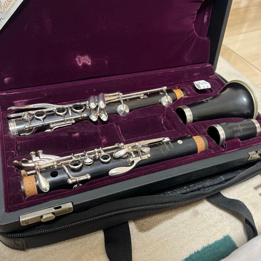 ヤマハ B♭クラリネット CSV、マウスピースBD4、ブルズアイルージュHOT