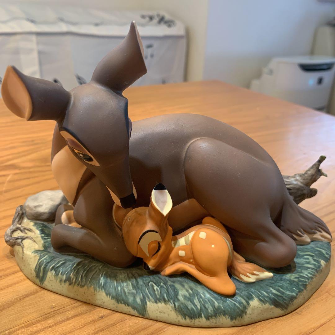 バンビの親子　WDCC  陶器　フィギュア　置き物