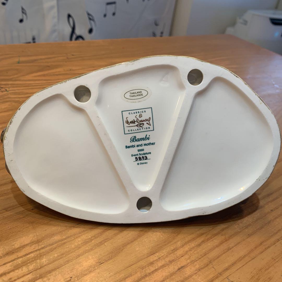 バンビの親子　WDCC  陶器　フィギュア　置き物
