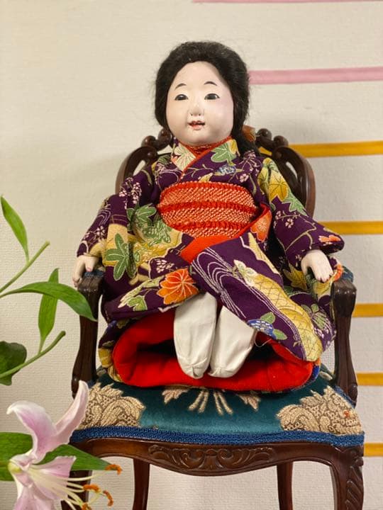 市松人形　(三つ編みヘヤー)      2020810て