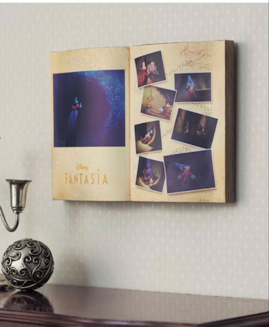 ディズニー音楽付きLEDブック型ライトファンタジア