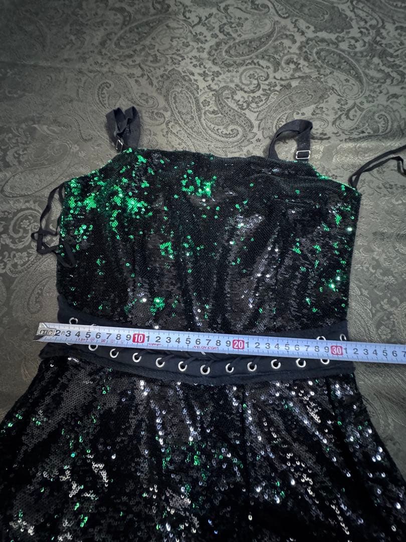 お値下げ中【新品未使用タグ付き】DIESEL総スパンコール ドレス／ワンピース