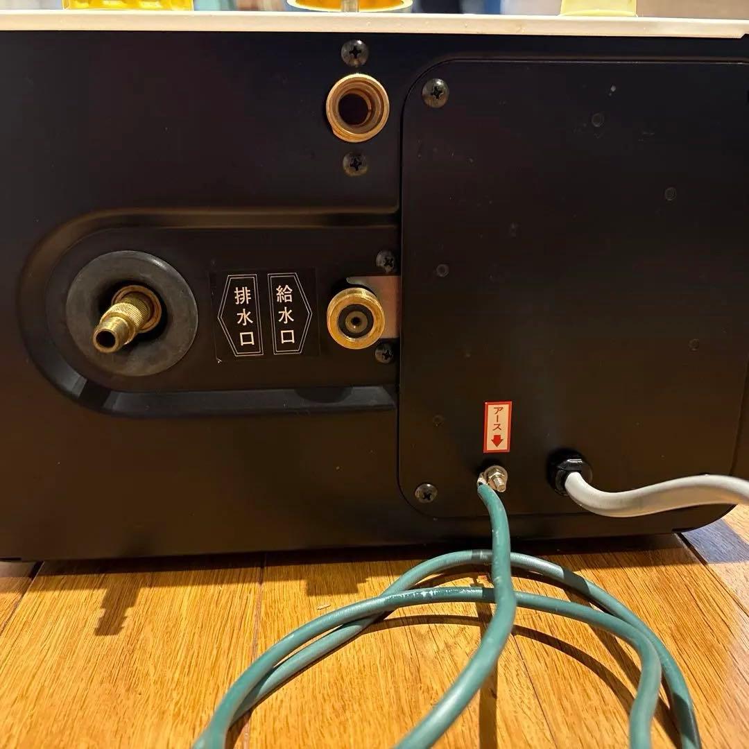 昭和52年製レトロ　ナショナル電気湯沸器　DH-140A 未使用品　取説.外箱付