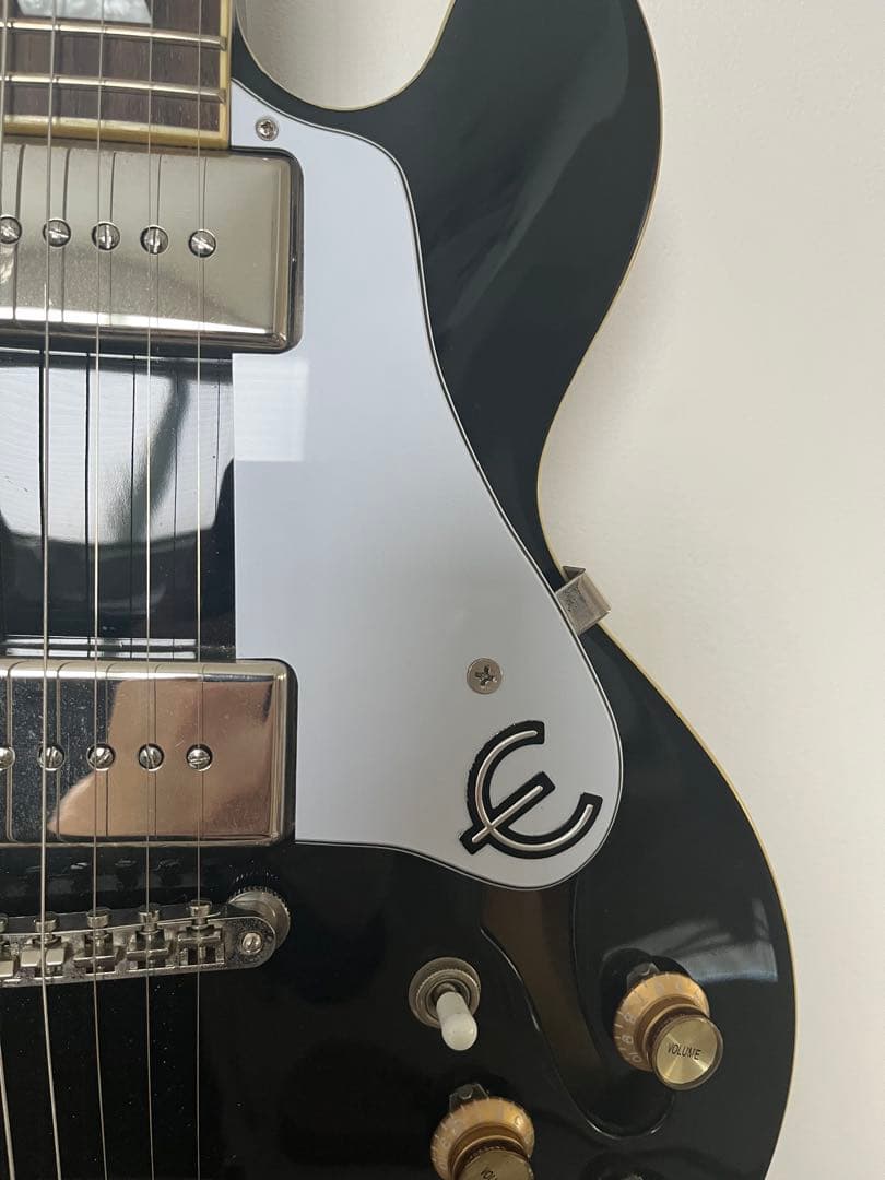 美品　Epiphone casino coupe ブラック エレキギター