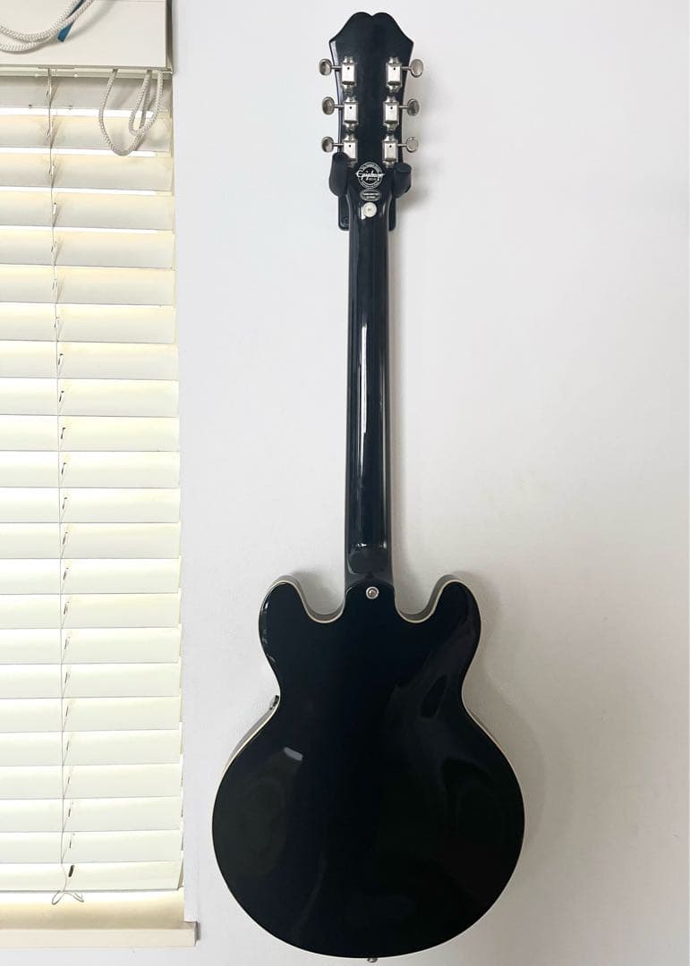 美品　Epiphone casino coupe ブラック エレキギター