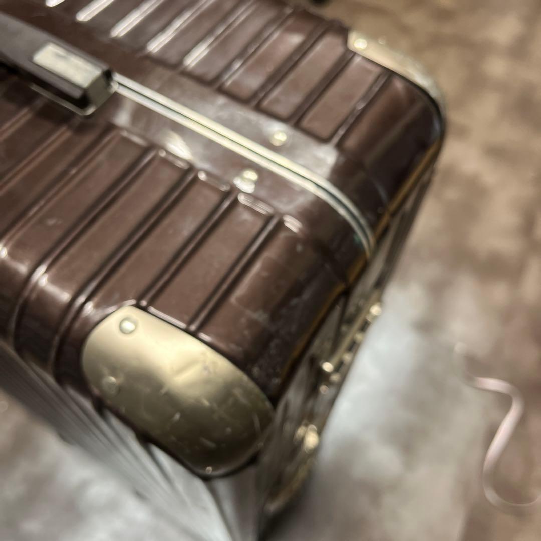 RIMOWA ルフトハンザコラボモデル ブラウン キャリーケース TSAロック