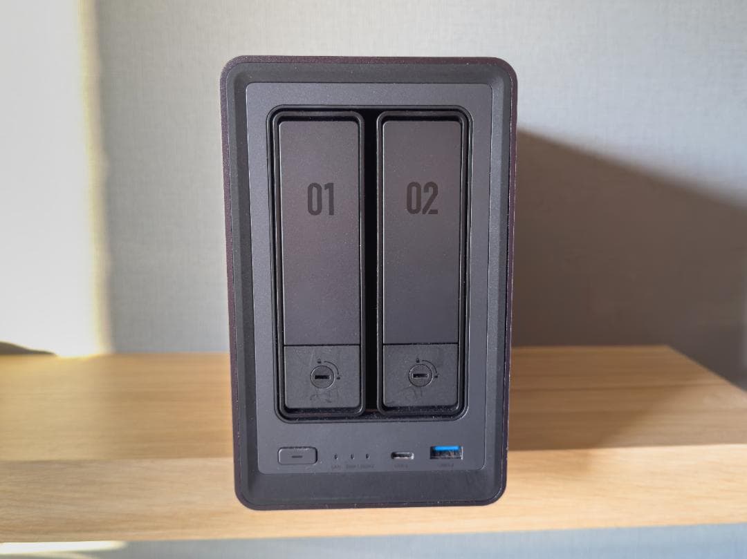 UGREEN NASync DXP2800 2ベイNAS 美品