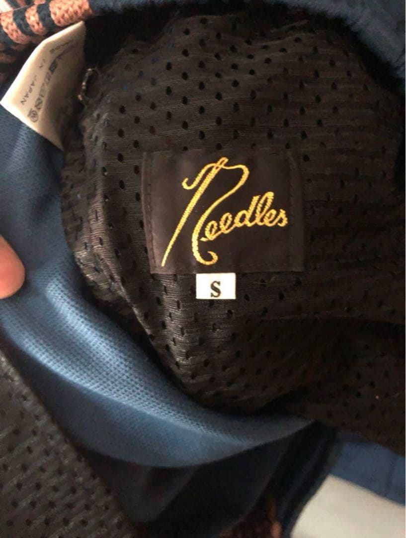 Needles H.D. Track Pant S ティールグリーン　ヒザデル