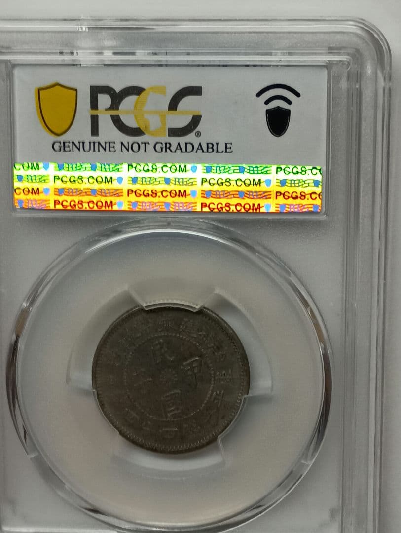 PCGS鑑定品 中国古銭 中華民国甲子1924年