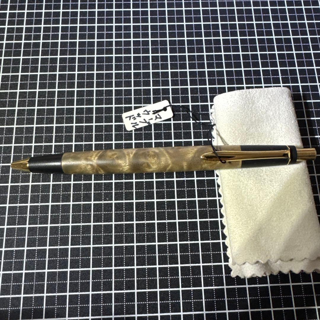 野原工芸 旧型固定式口金　シャーペン　マーブルウッド