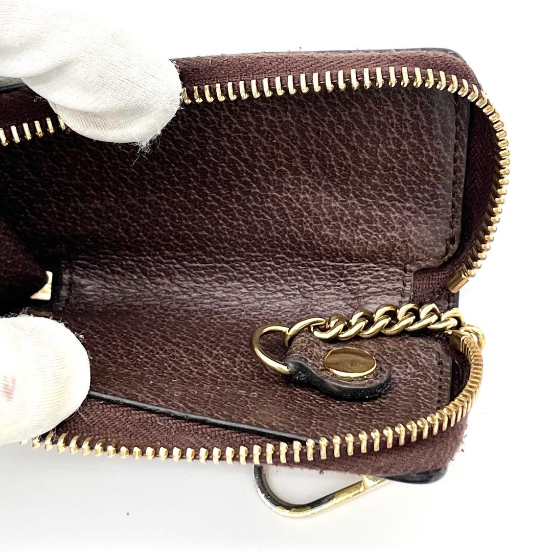 GUCCI ケース　GGマーモント　オフディア　キーリング　シェリー