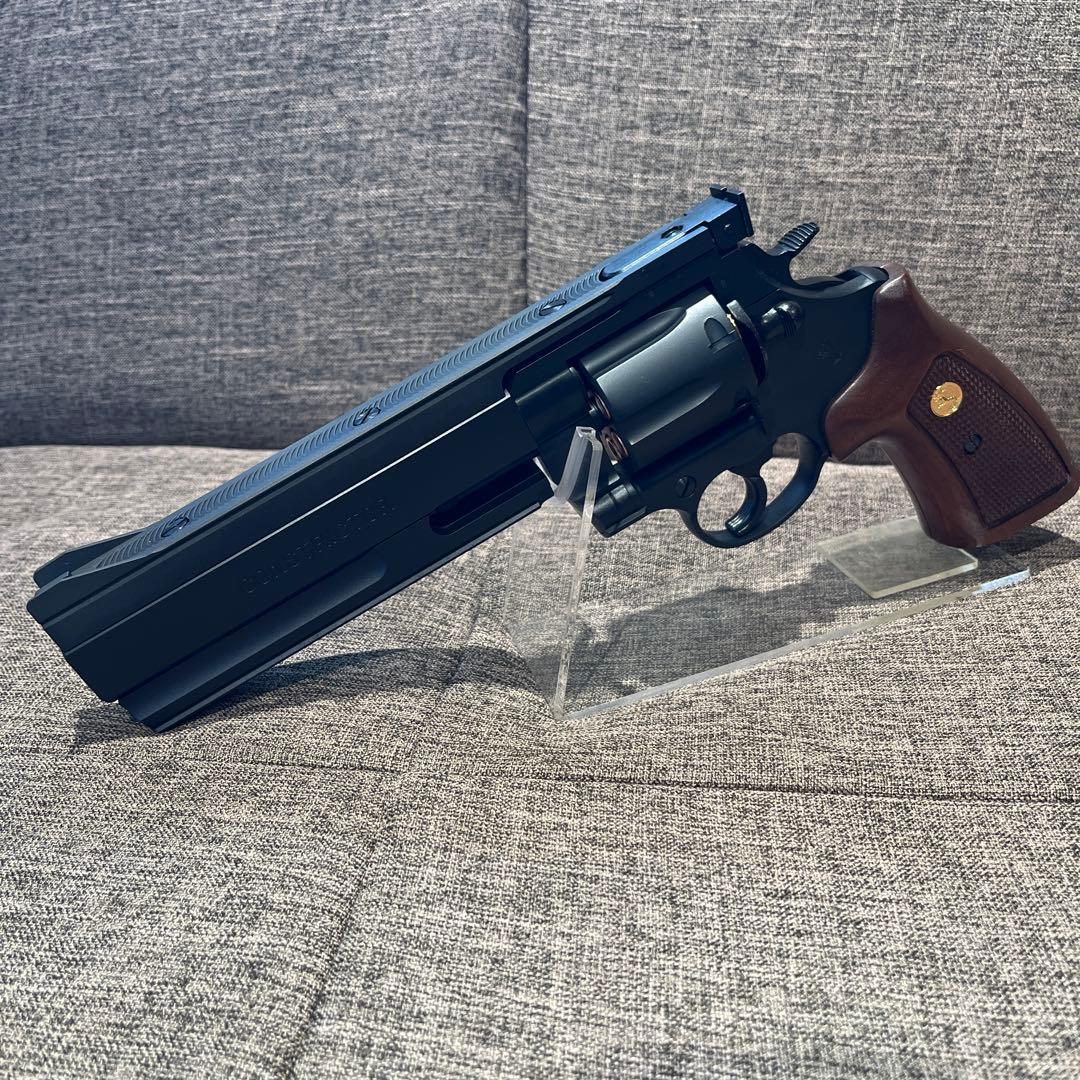 マルシン コンストリクター マットブラックABS 木製グリップ リボルバ