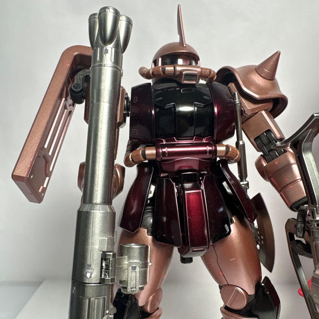 3点セットMG MS-06S シャア専用ザクVer.2.0エクストラフィニッシュ