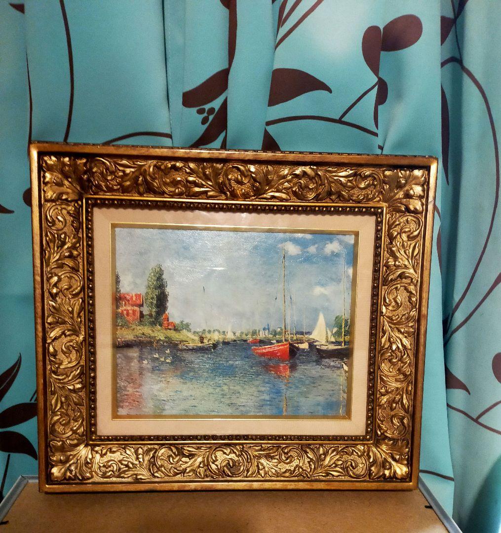 クロードモネ油絵