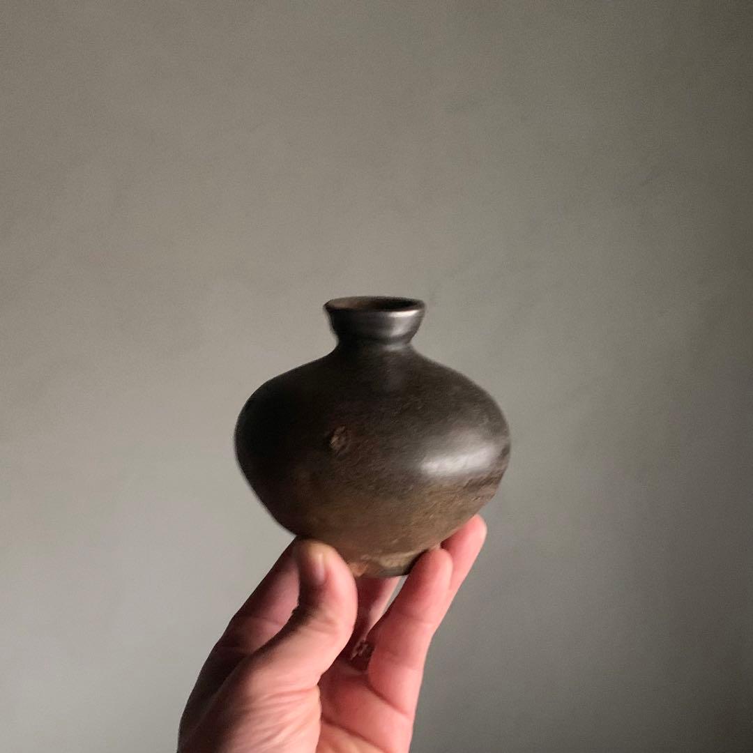 黒高麗 徳利 朝鮮美術 古美術 古道具 アンティーク 酒器