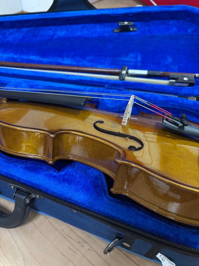 【希少品】ケース付きStentor student 1/2子供用 バイオリン