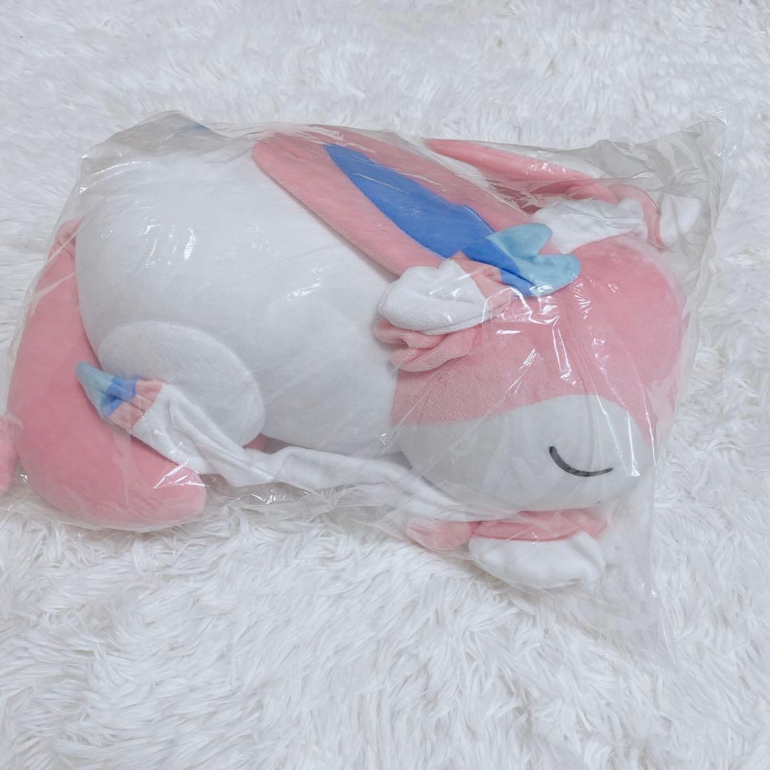 【新品】タグ付き　ポケモンセンター　ぬいぐるみ すやすやニンフィア★