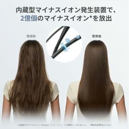 DREAME ヘアドライヤー ホワイト Gleam AHD12A