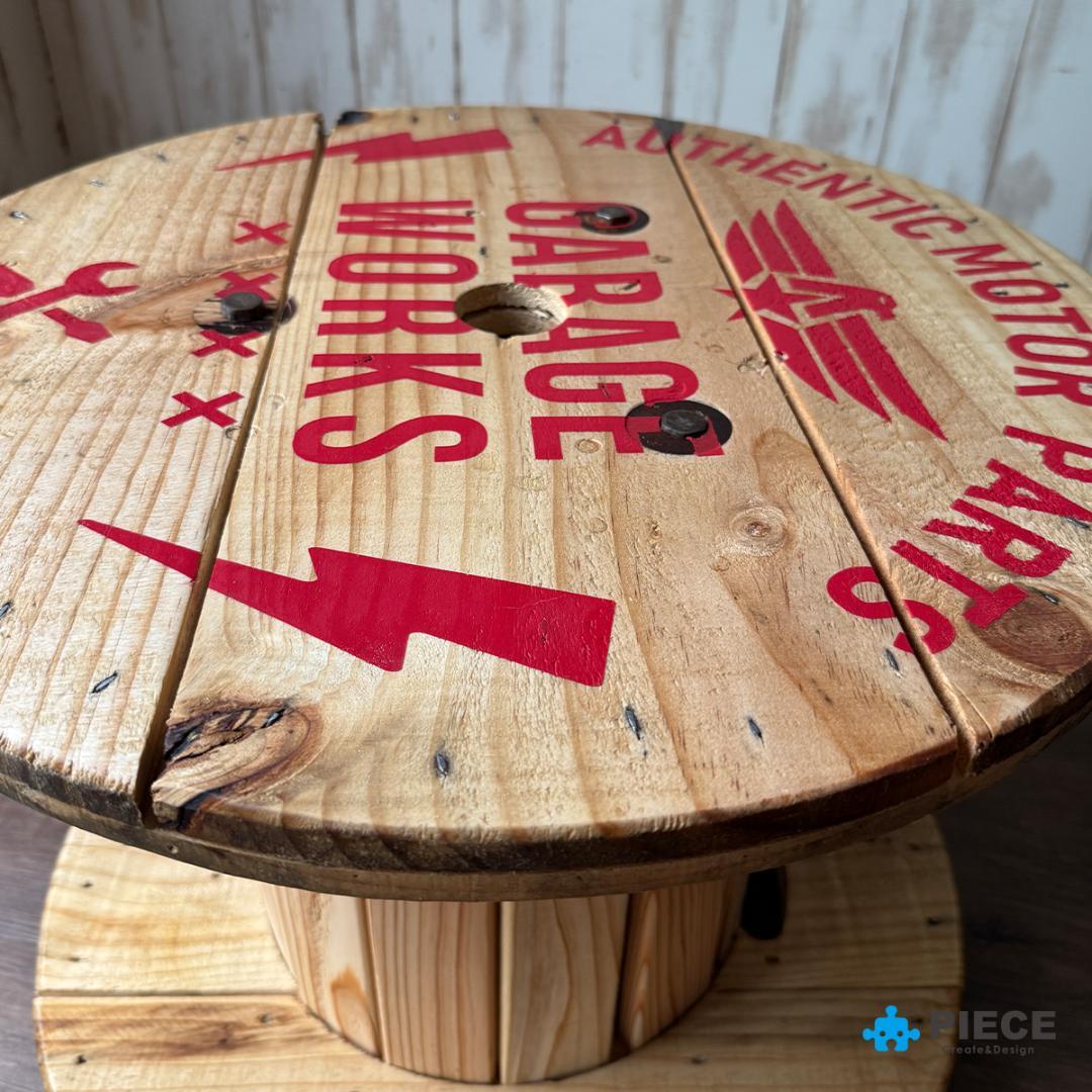 ケーブルドラム 電線ドラム テーブル アメリカン インテリア ガレージ GW②