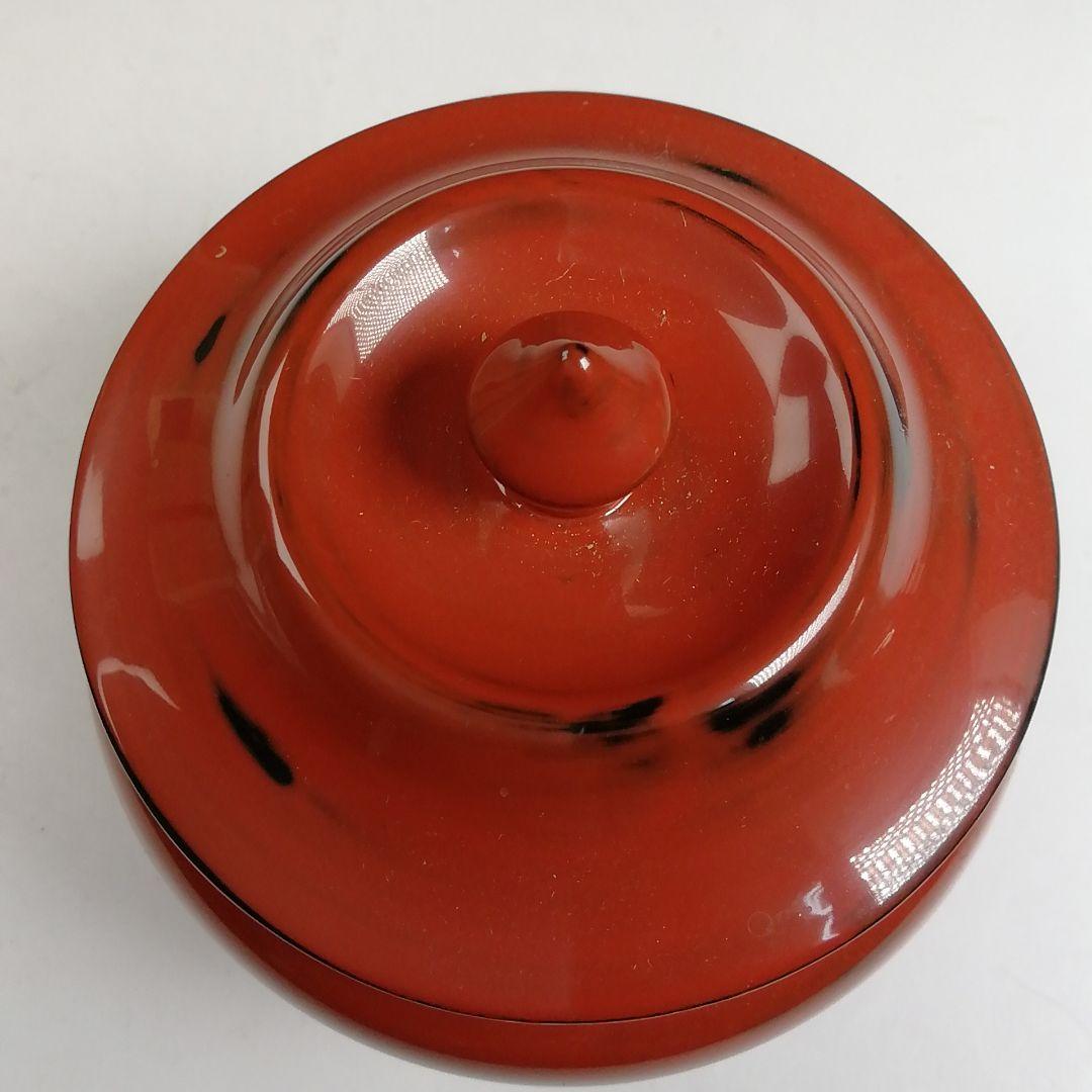 Ｔ８７９　茶入　『根来塗　茶壷』『坂下雄峰 作』　共箱　茶器　茶道具