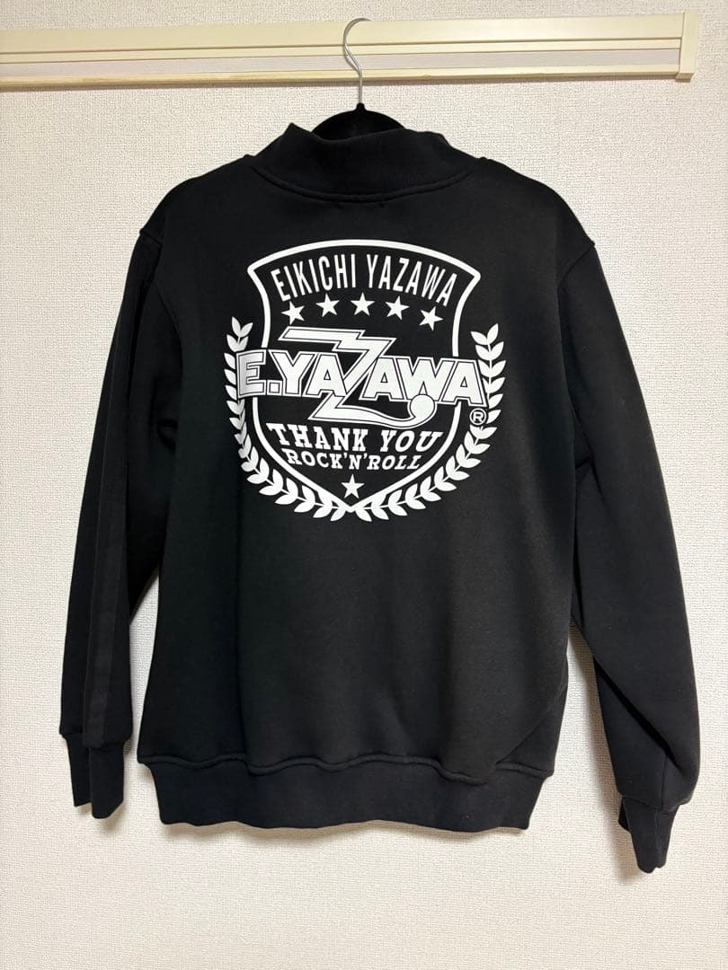 E.YAZAWA ブラック ジップアップ ジャケット パーカー XLサイズ