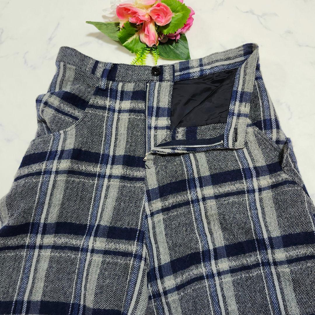 ワイズ　サルエルパンツ　アシンメトリー　チェック　変形　ワイド　ヨウジヤマモト