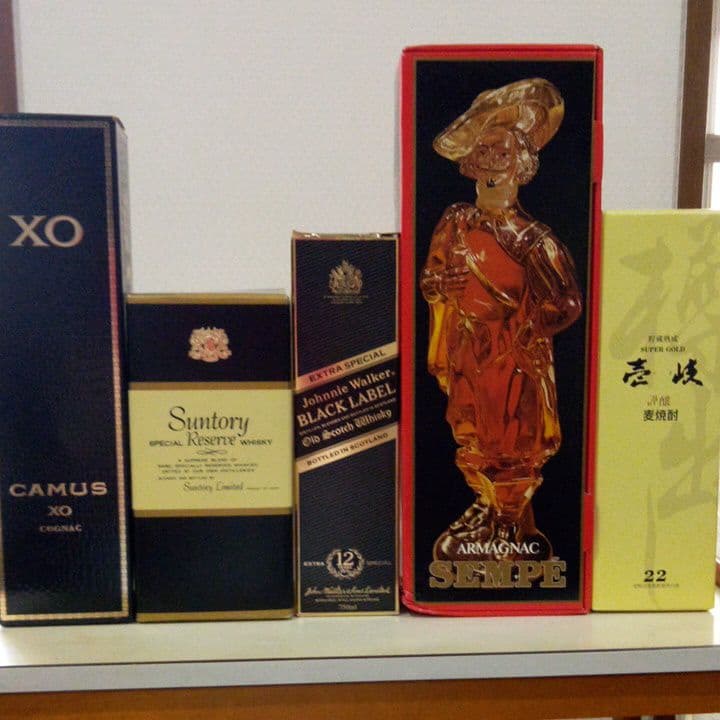 カミュ、リザーブ、ジョニクロ、サンペ、壱岐