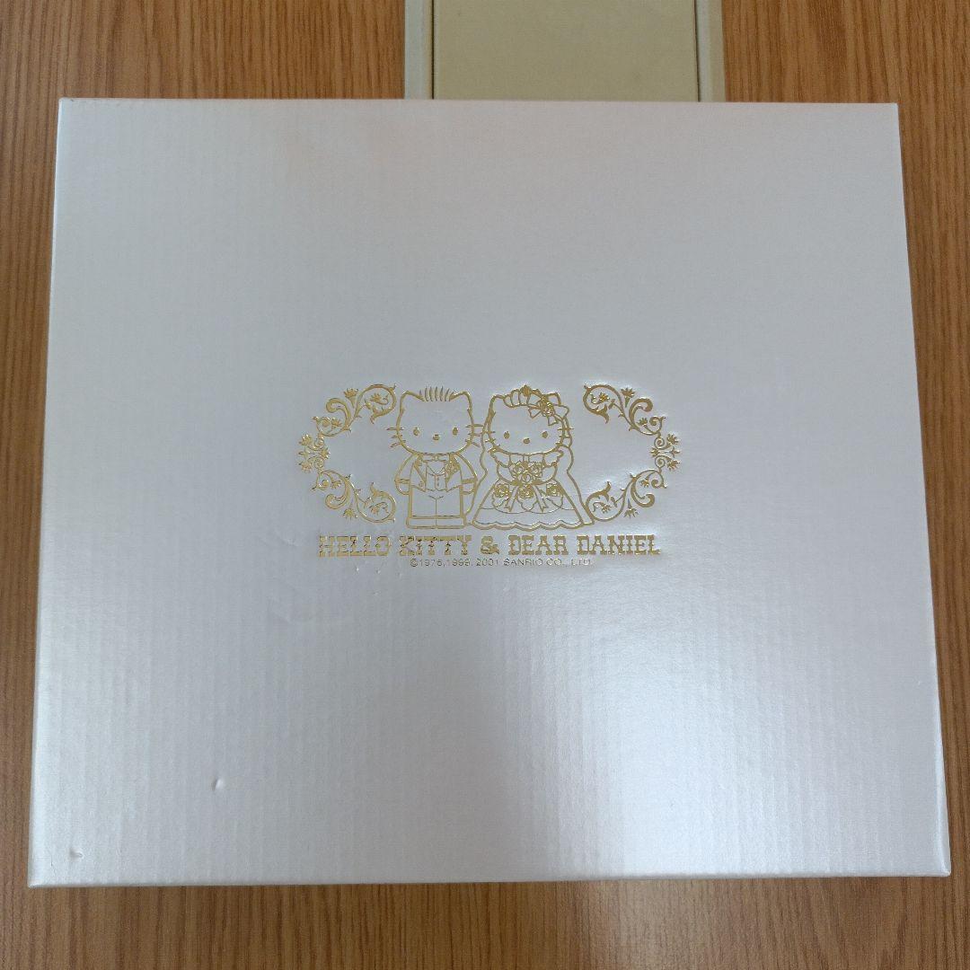 未使用/レア　キティダニエル ウエディング ケーキ皿セット プレート 絵皿