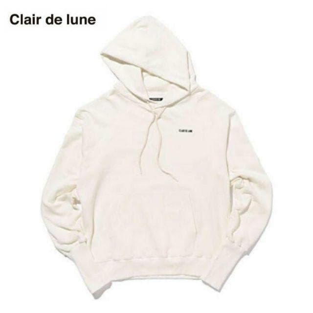 【新品】CLAIR DE LUNE Hoodie 白 Mサイズ 登坂広臣 ランペ