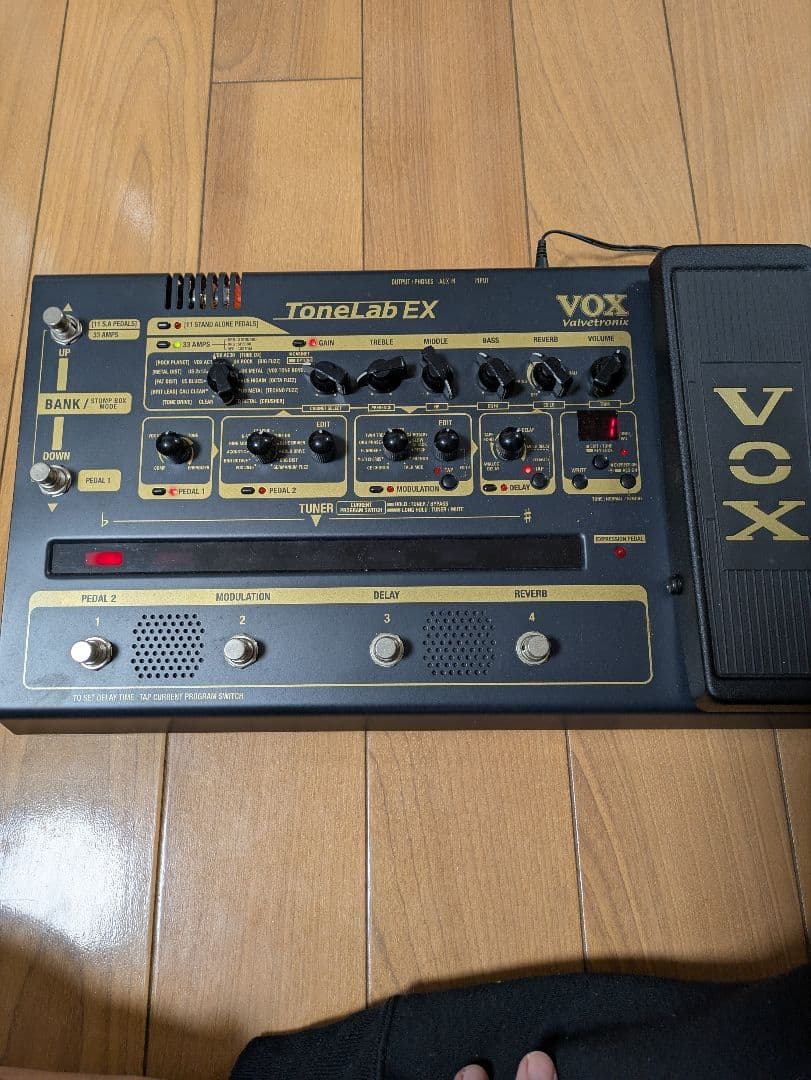 タイムセール！VOX ToneLab EX モデリングエフェクター