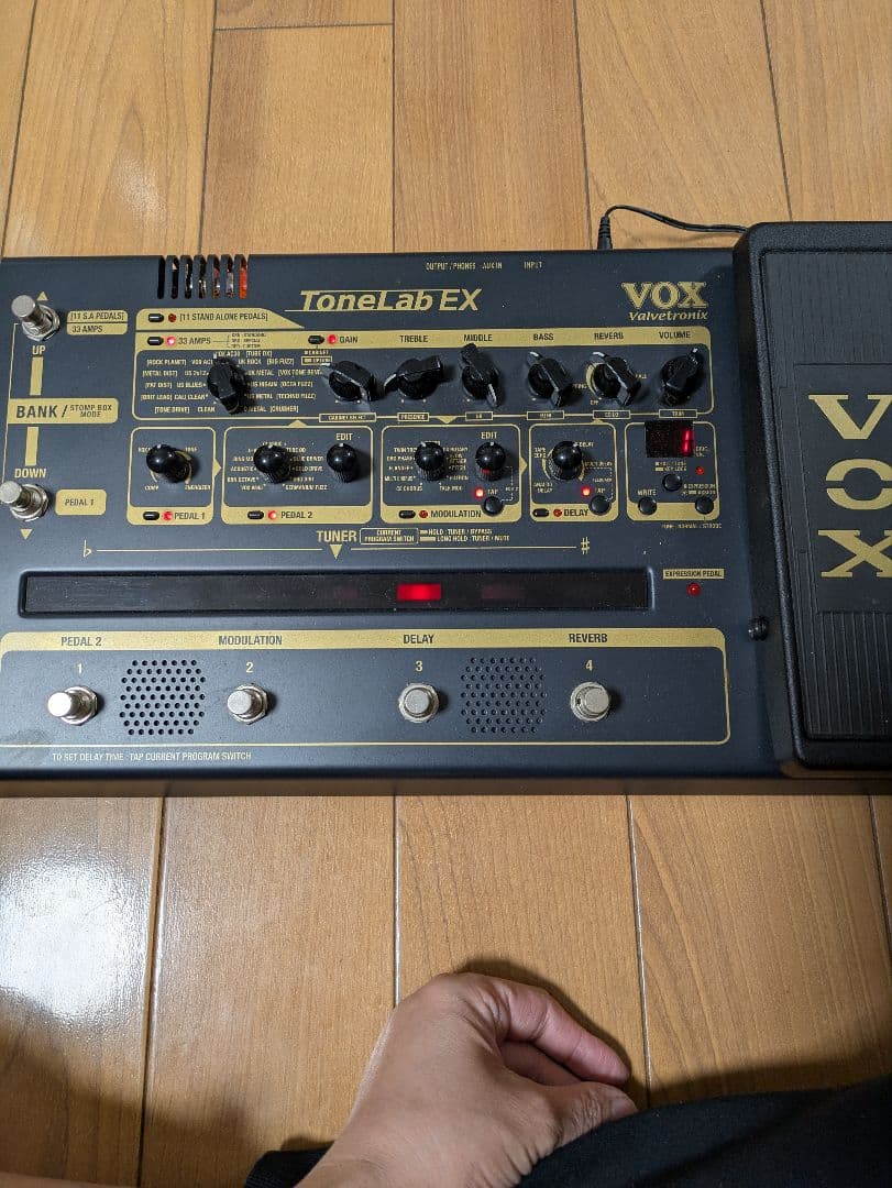 タイムセール！VOX ToneLab EX モデリングエフェクター