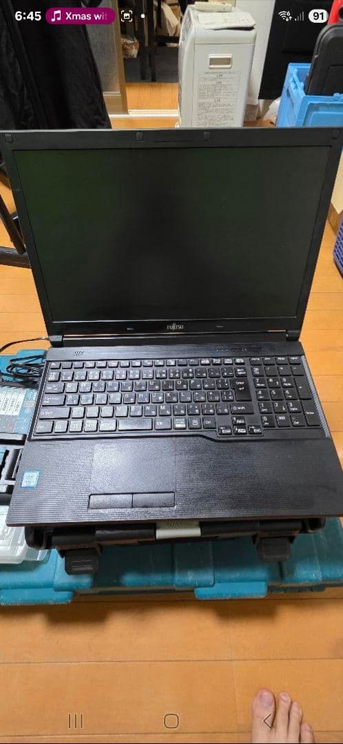 Fujitsu Lifebook ノートPC 黒