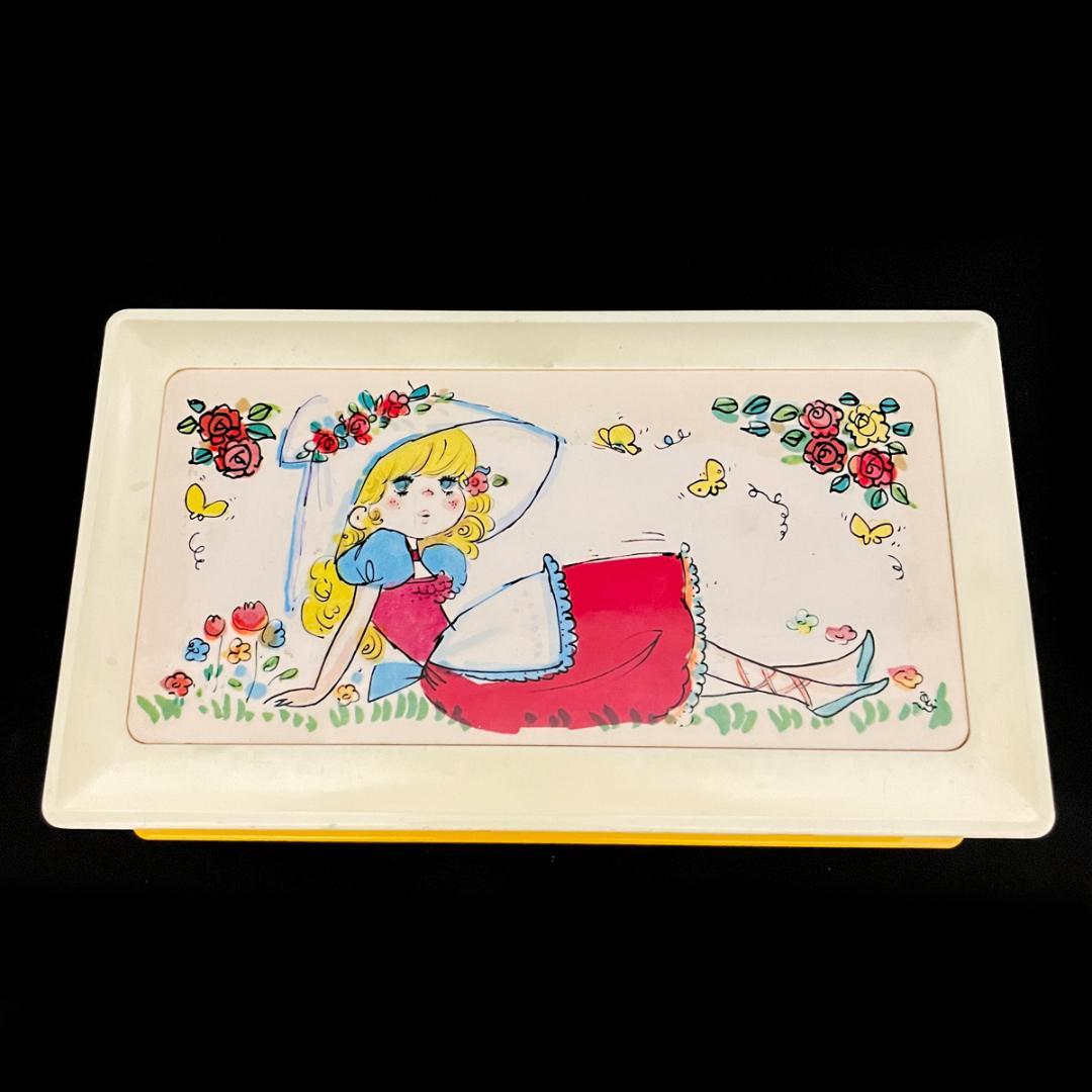 当時物！水森亜土 バレリーナが躍るオルゴール（動作品）七ツの子