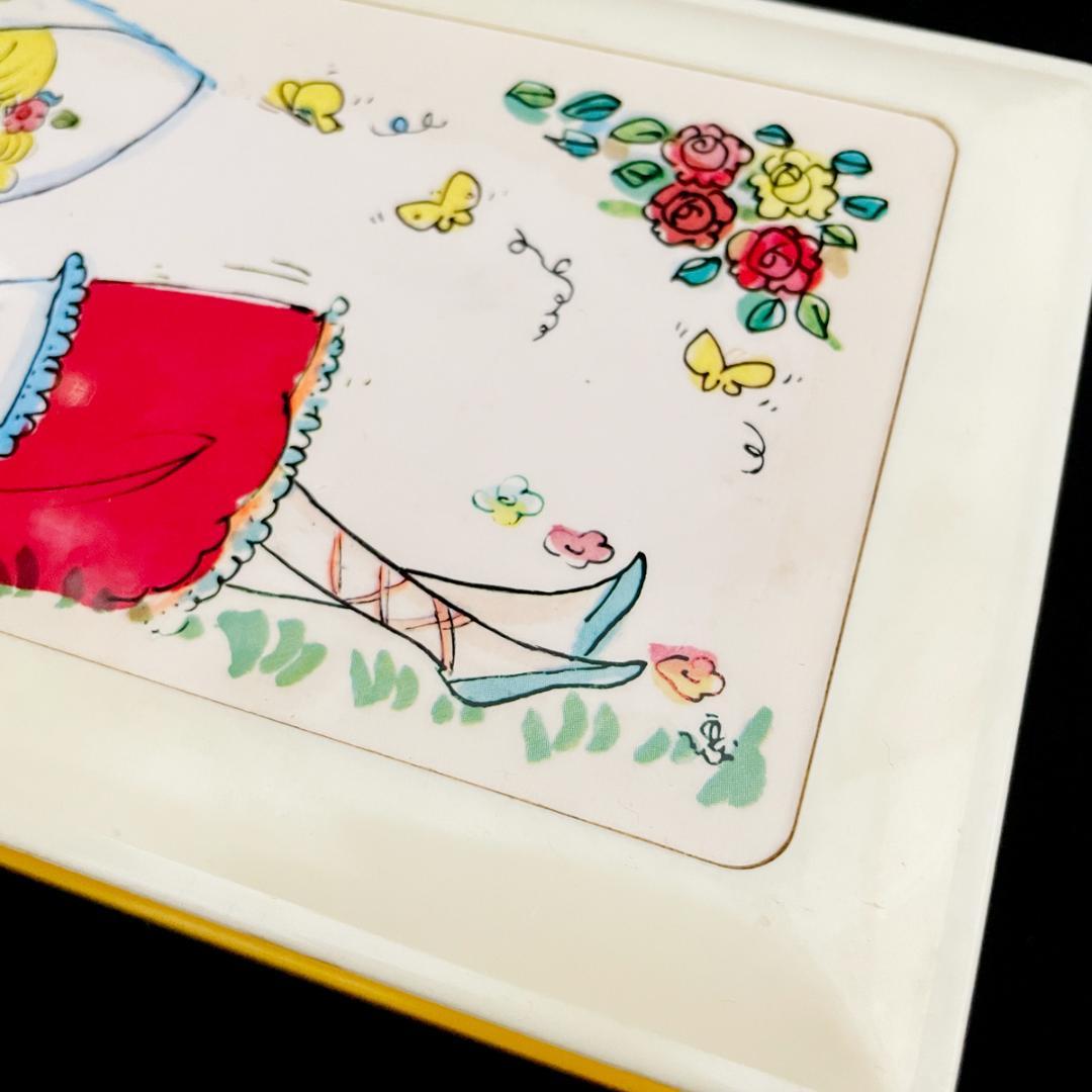 当時物！水森亜土 バレリーナが躍るオルゴール（動作品）七ツの子