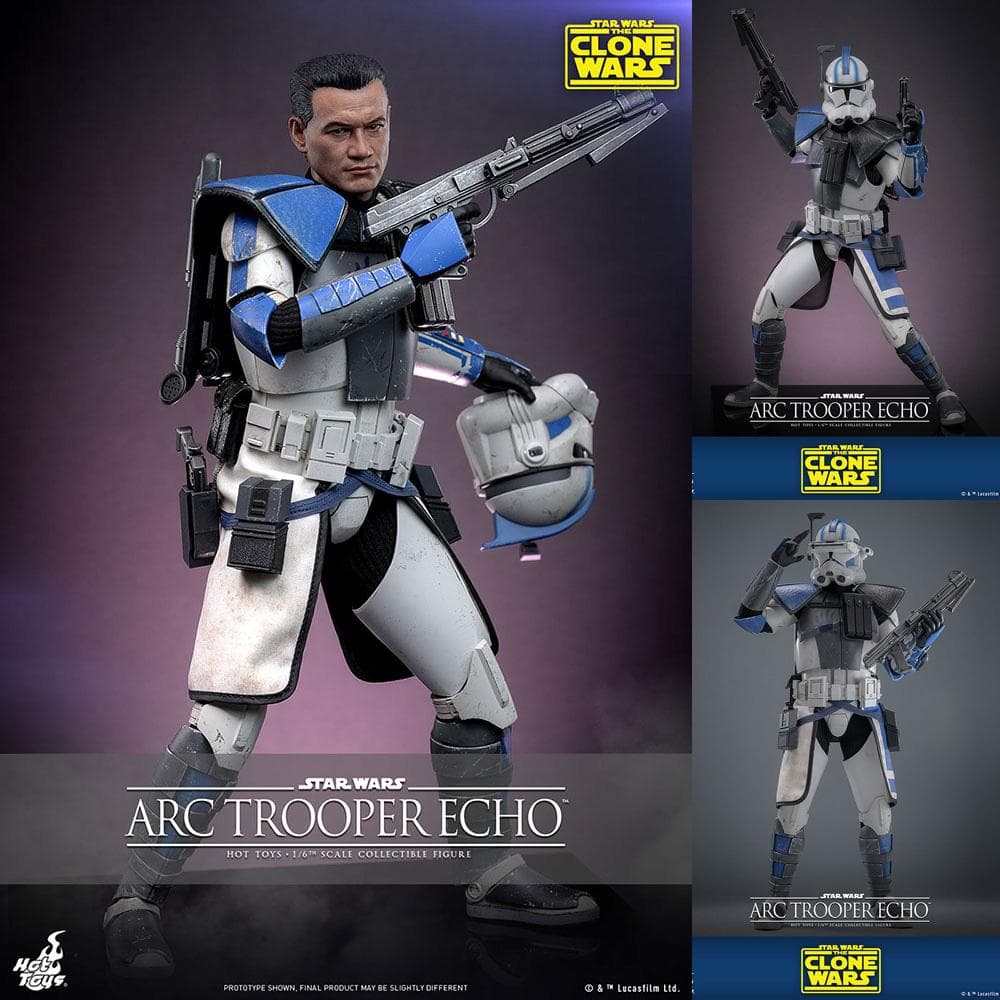 クローン・ウォーズ【ARCトルーパー／エコー】1/6フィギュア　ホットトイズ