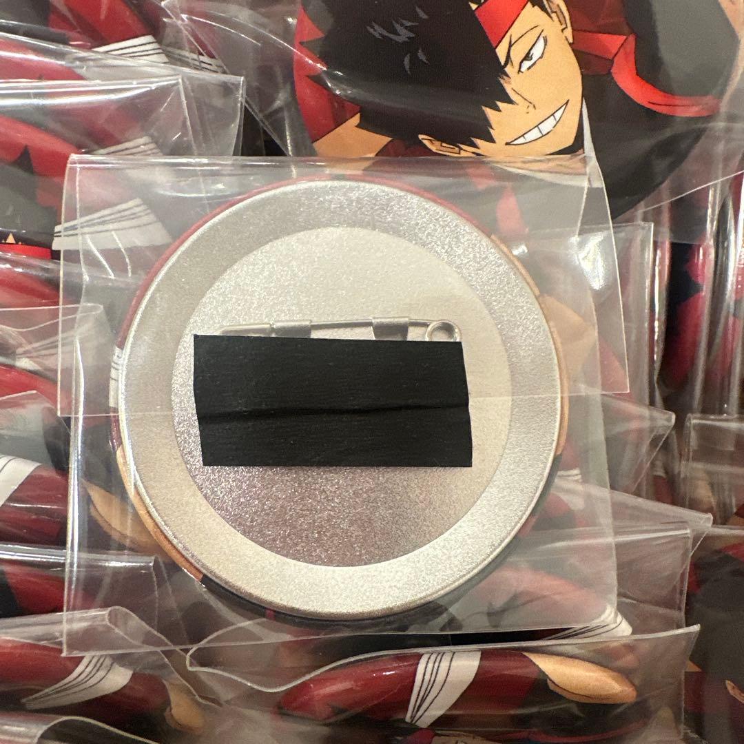 ハイキュー!! 黒尾鉄朗 缶バッジ 応援団 横断幕 13個セット