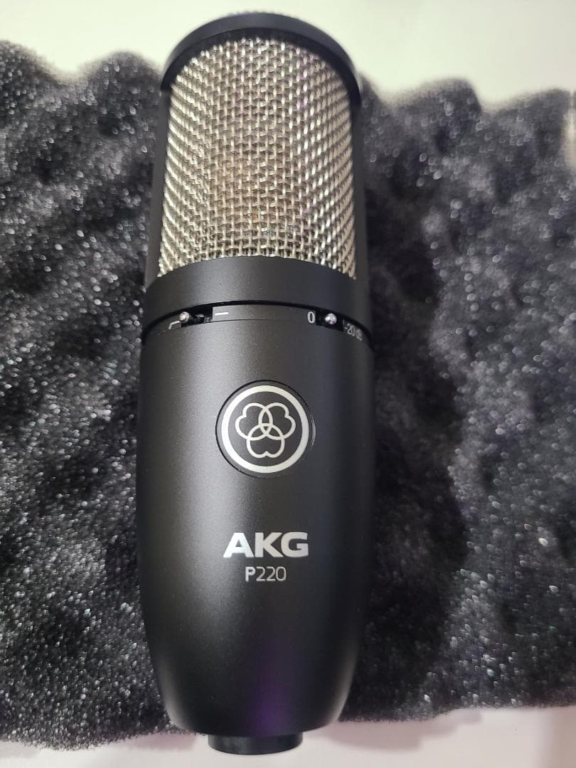 AKG P220 コンデンサーマイク 専用ケース付 ショックマウント付