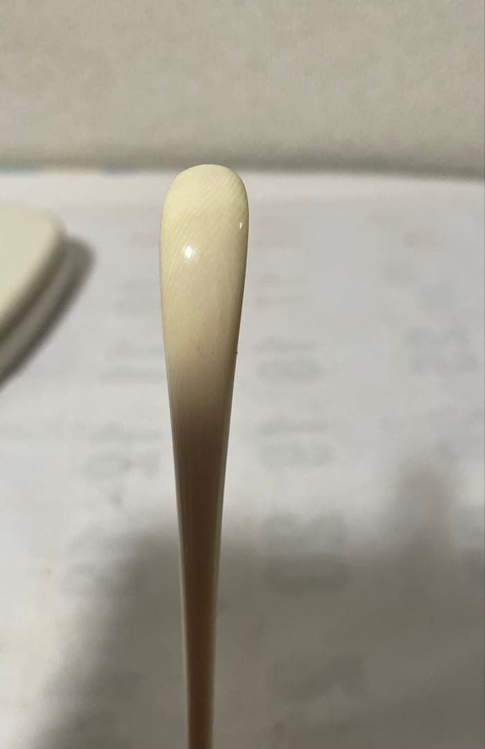 茶道具　牙彫　茶杓