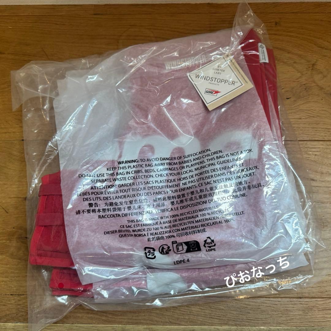 Supreme WINDSTOPPER Handlebar Mitts 赤