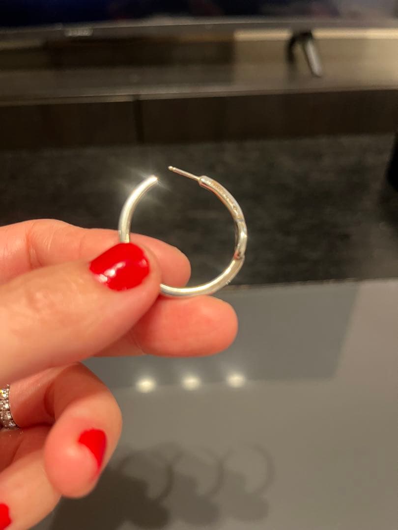 HERMES エルメス シェーヌダンクル ピアス　片耳　メンズ　レディース