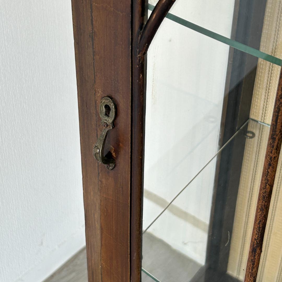 イギリス アンティーク家具 ディスプレイ キャビネット 1930年頃 768A