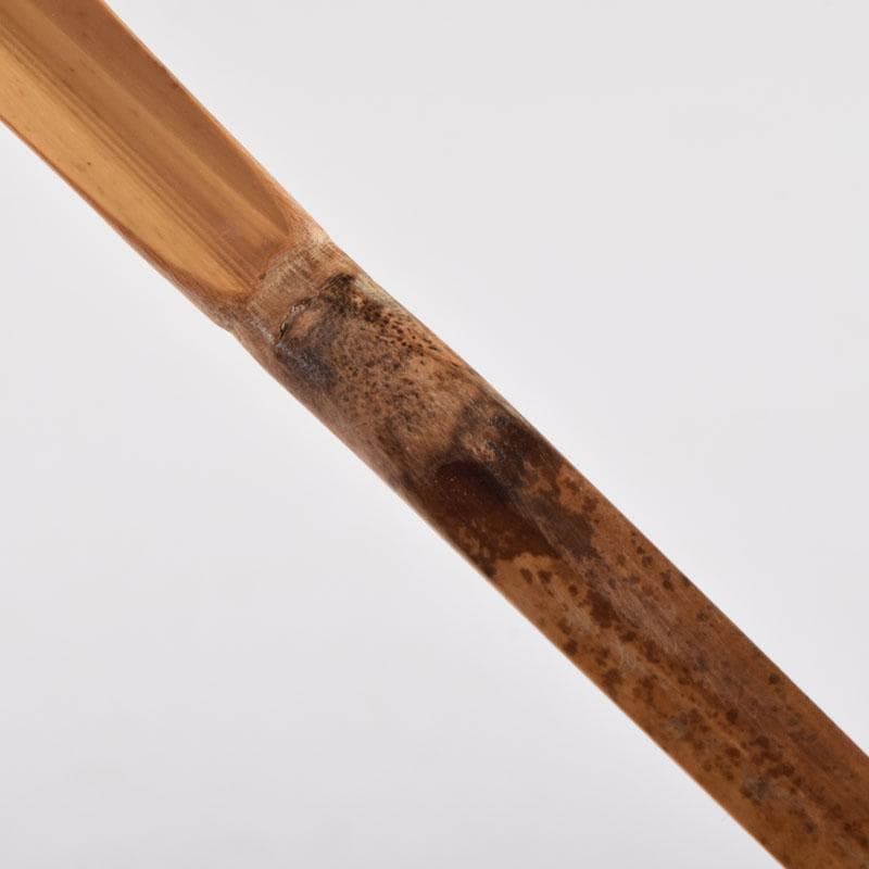 フミフミ竹高斉作茶杓　銘蓬莱　前大徳　須賀玄道書付　共筒共箱　V　9083