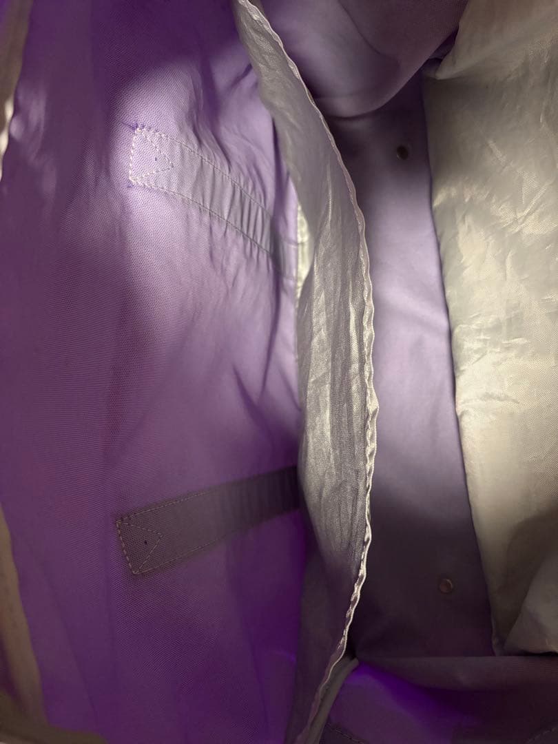 旧ワールドペガサス 旧ワッペ 紫 スクールバッグ WORLD PEGASUS