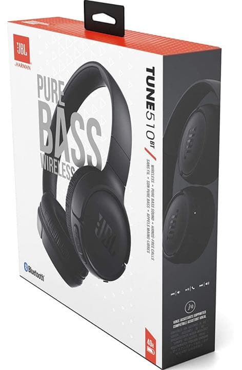 JBL TUNE 510BT Bluetoothヘッドホン 密閉型