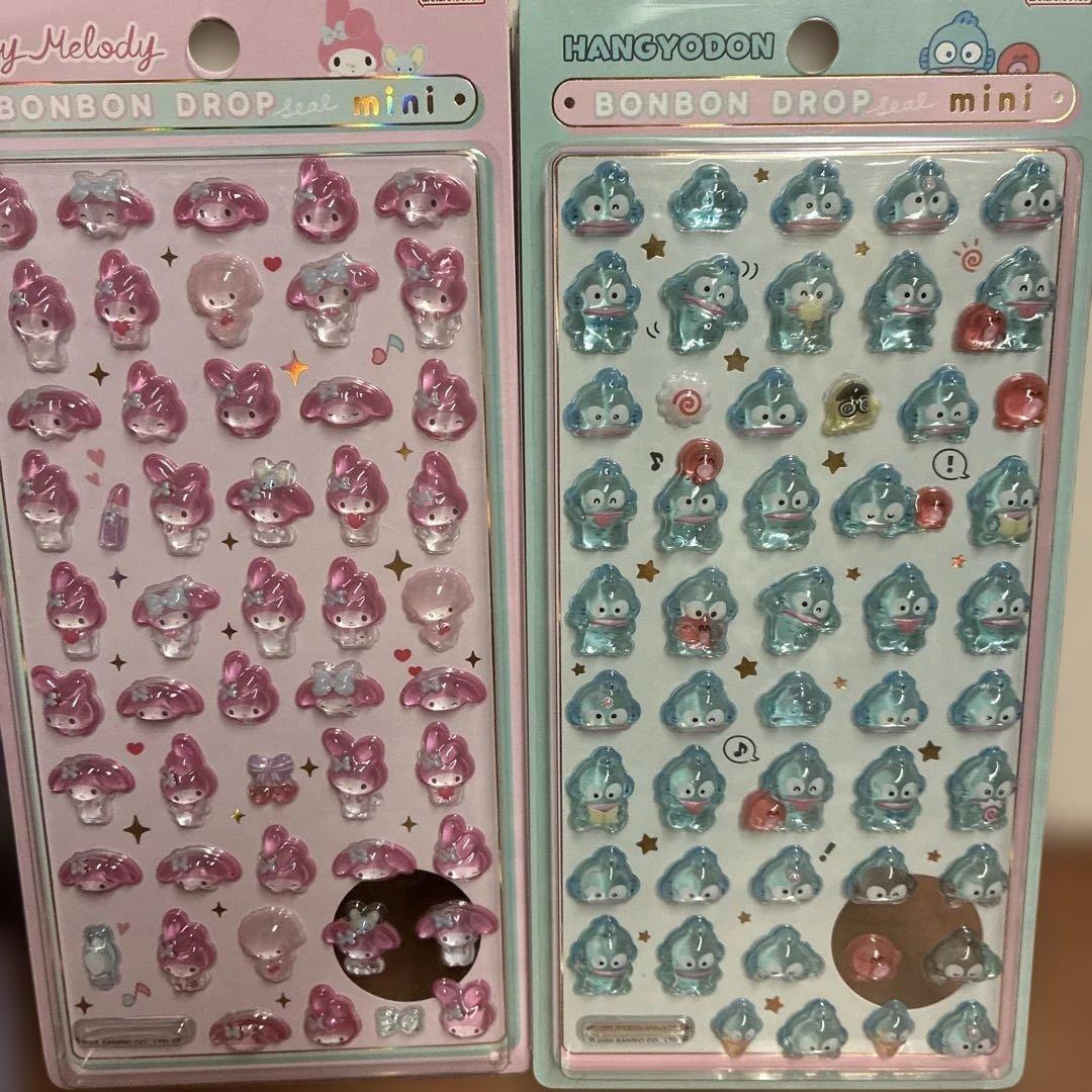 サンリオ ボンボンドロップシール ミニ 8種