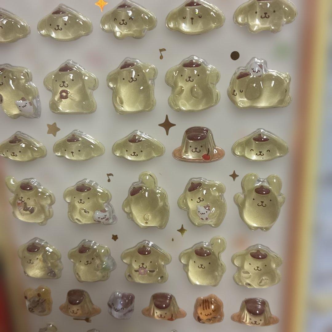 サンリオ ボンボンドロップシール ミニ 8種