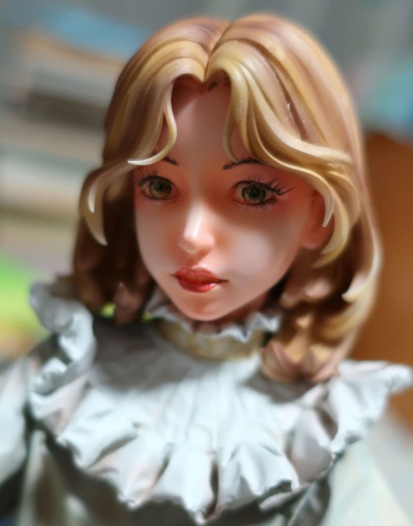 CAT HAIR CUT 1/7scale ガレージキット　完成品　フィギュア